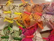 motyle dekoracyjne do firan zasłon okien